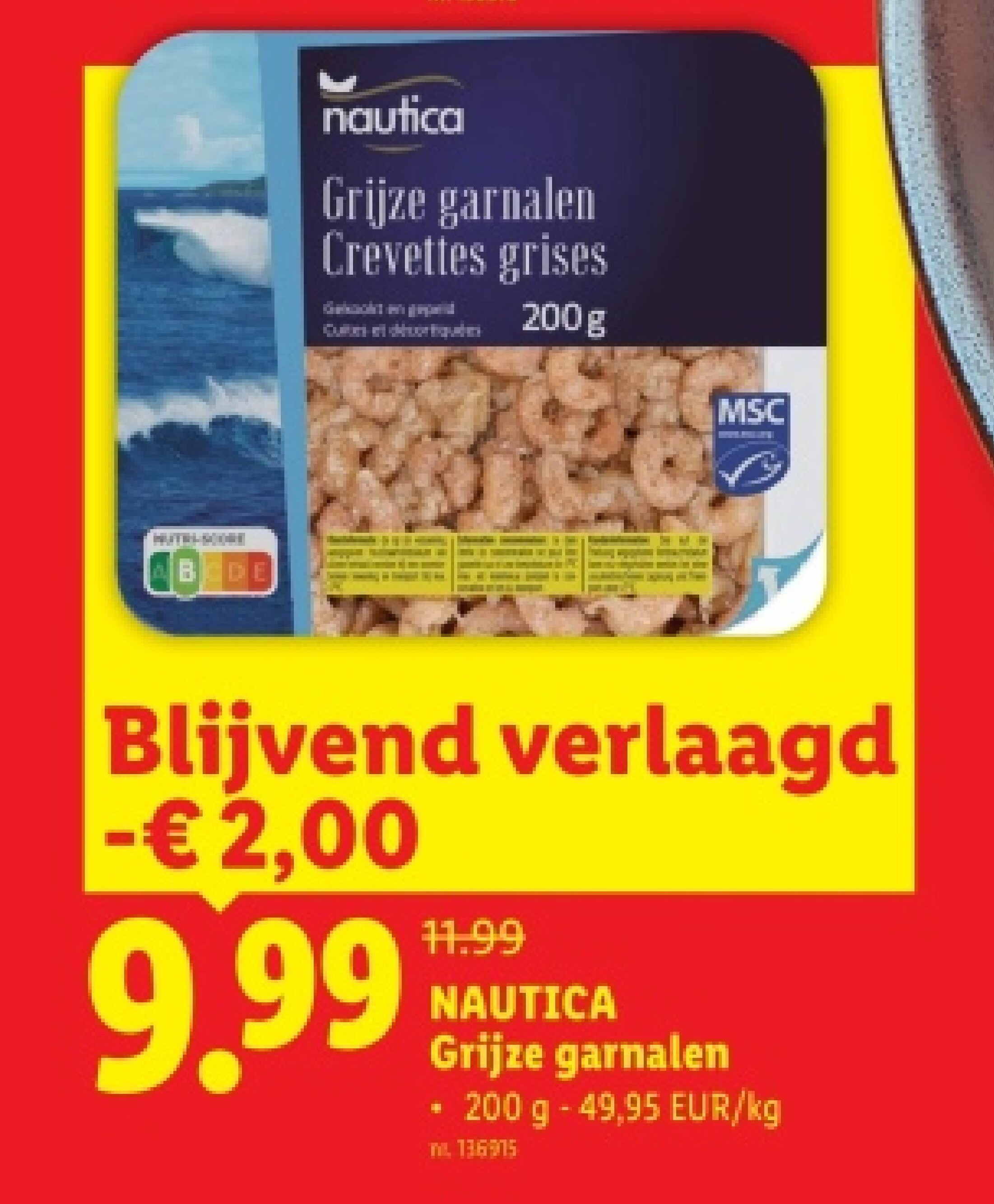 Grijze garnalen