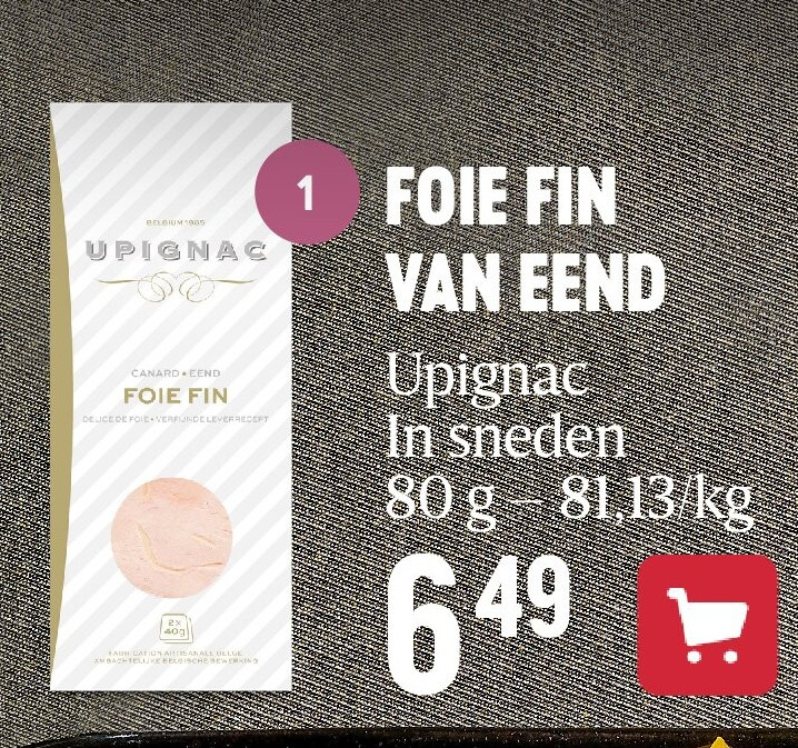 FOIE FIN VAN EEND