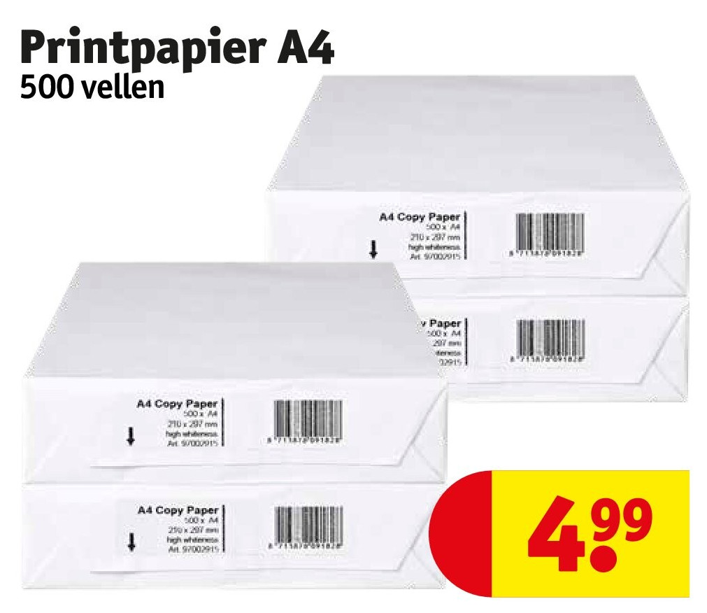 Printpapier A4