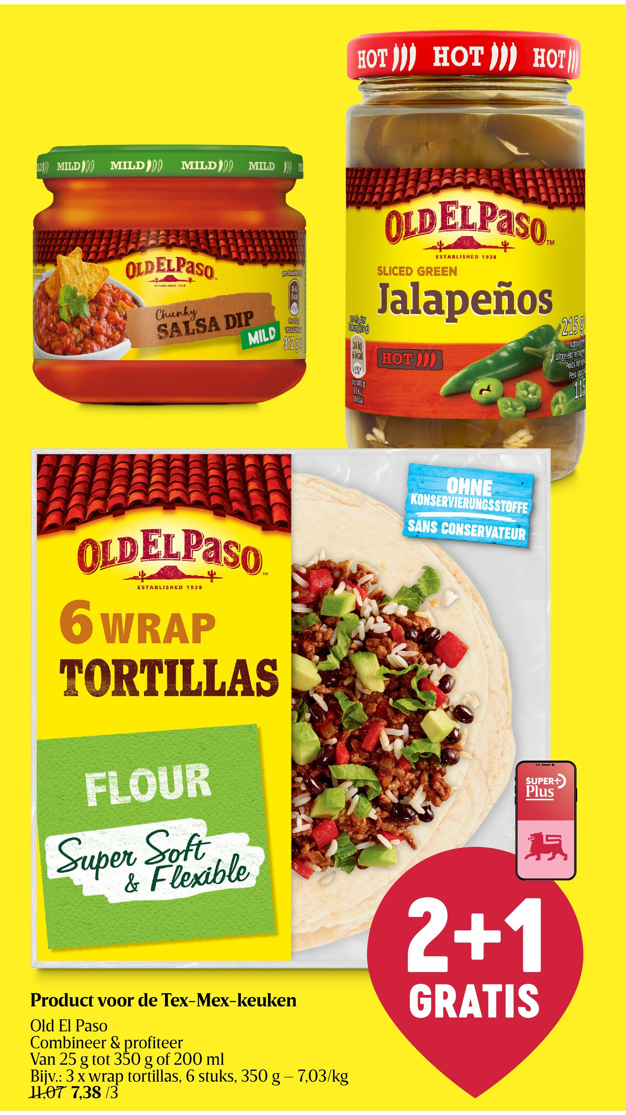 Product voor de Tex-Mex-keuken