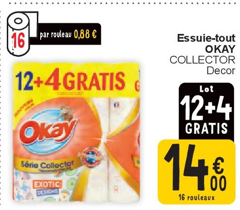 Essuie-tout OKAY COLLECTOR Decor