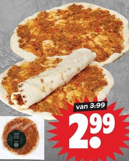 Wahid Turkse pizza lahmacun