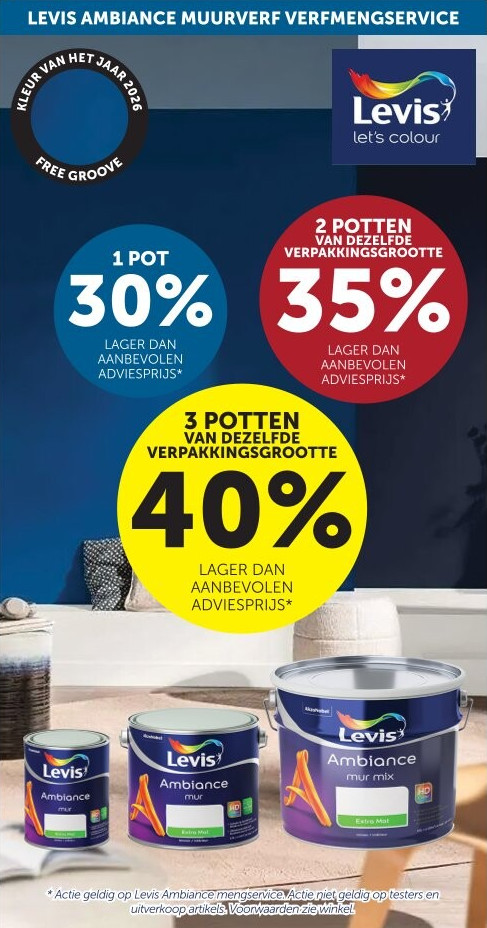 LEVIS AMBIANCE MUURVERF VERFMENGSERVICE