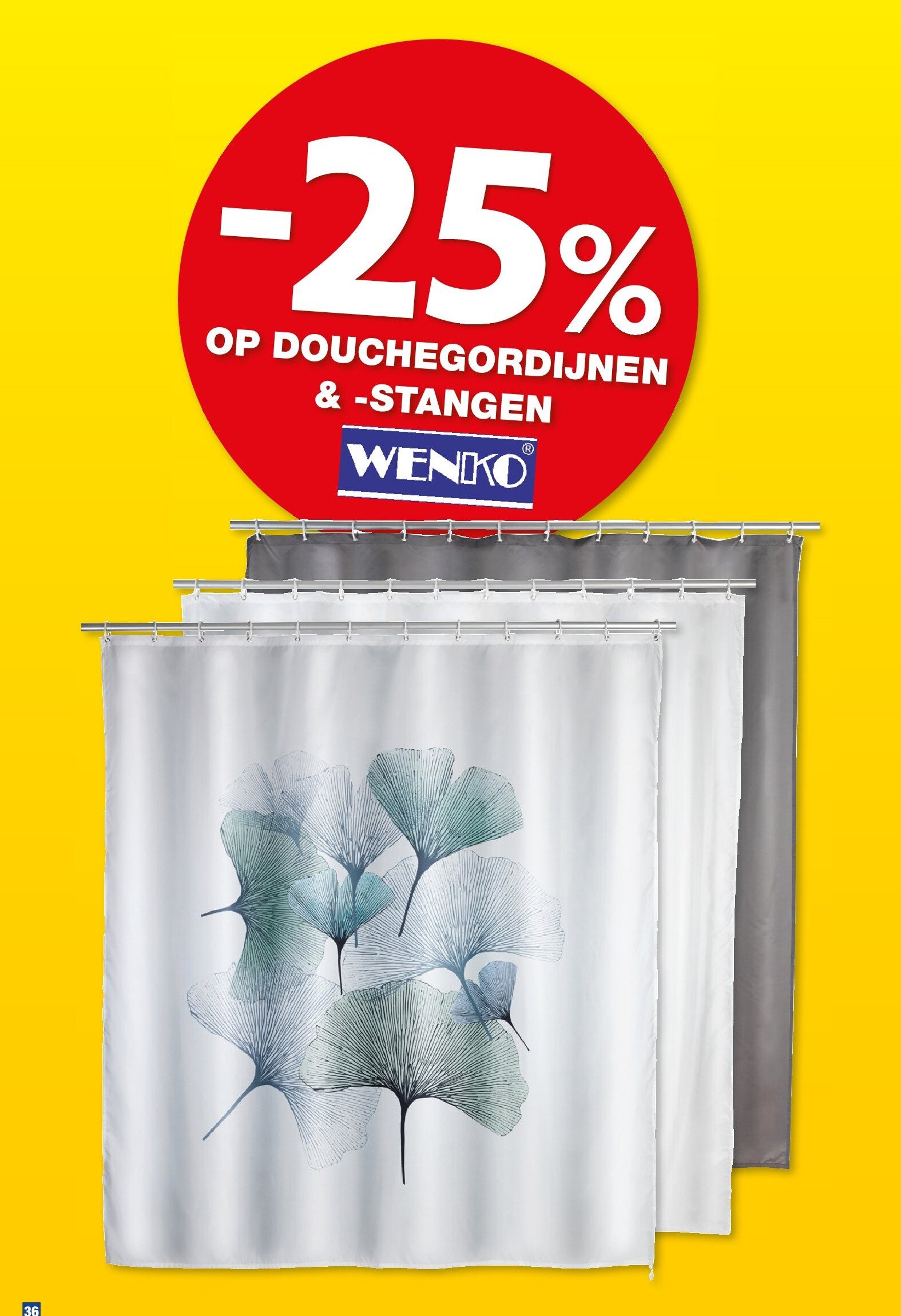 OP DOUCHEGORDIJNEN & -STANGEN
