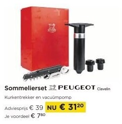 Sommelierset Peugeot