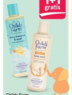 Childs Farm baby shampoo & wash 250 ml