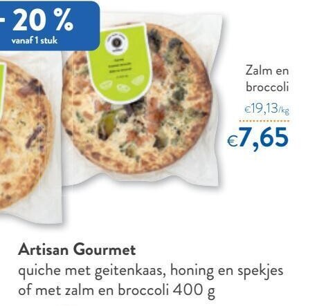 Artisan Gourmet Zalm en broccoli