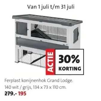 Ferplast konijnenhok Grand Lodge