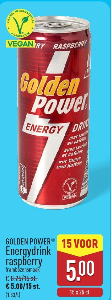 Energydrink raspberry