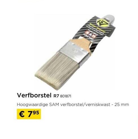 Verfborstel R7 801871