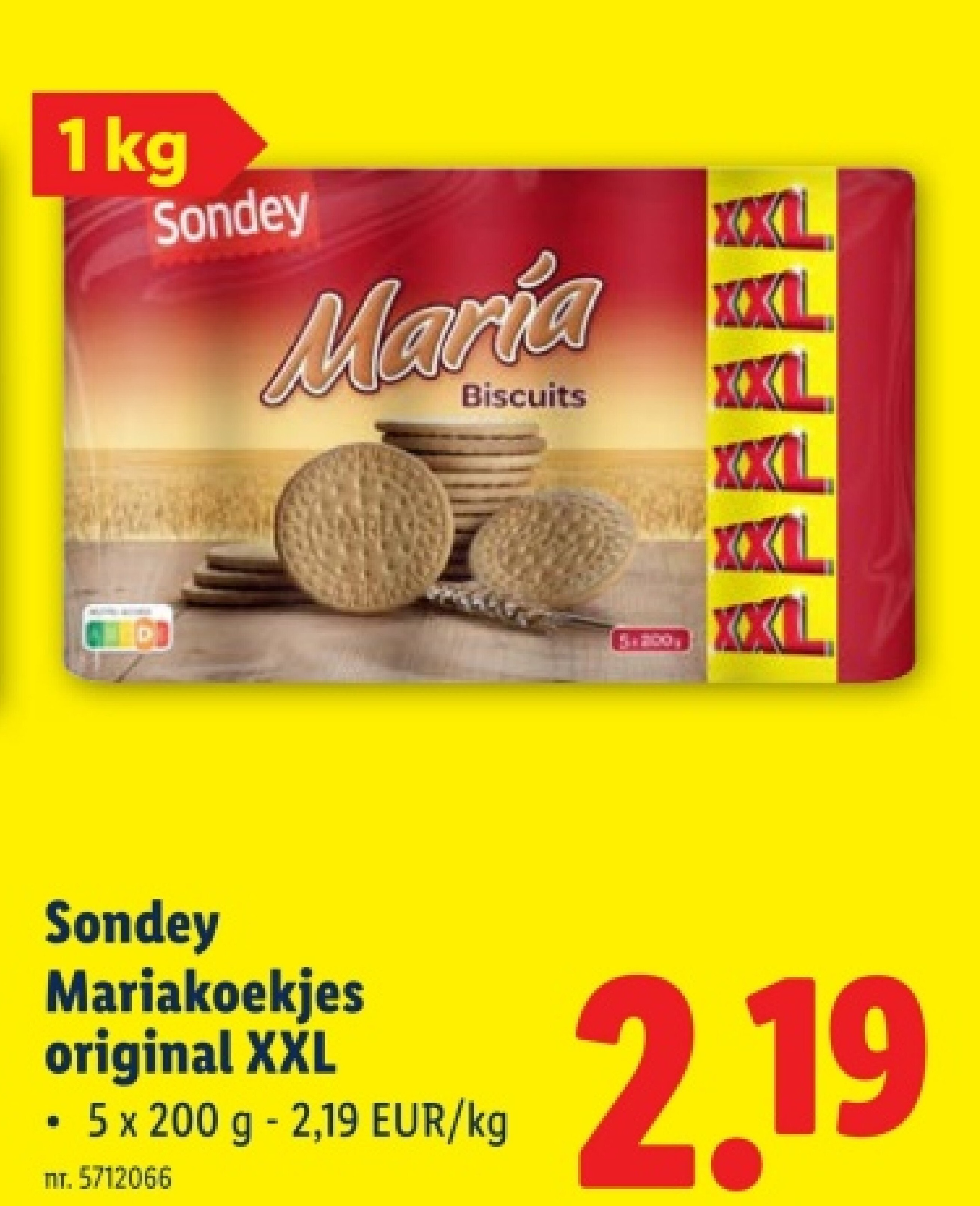 Mariakoekjes original XXL