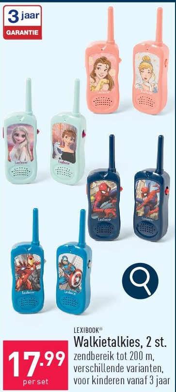 Walkietalkies, 2 st.