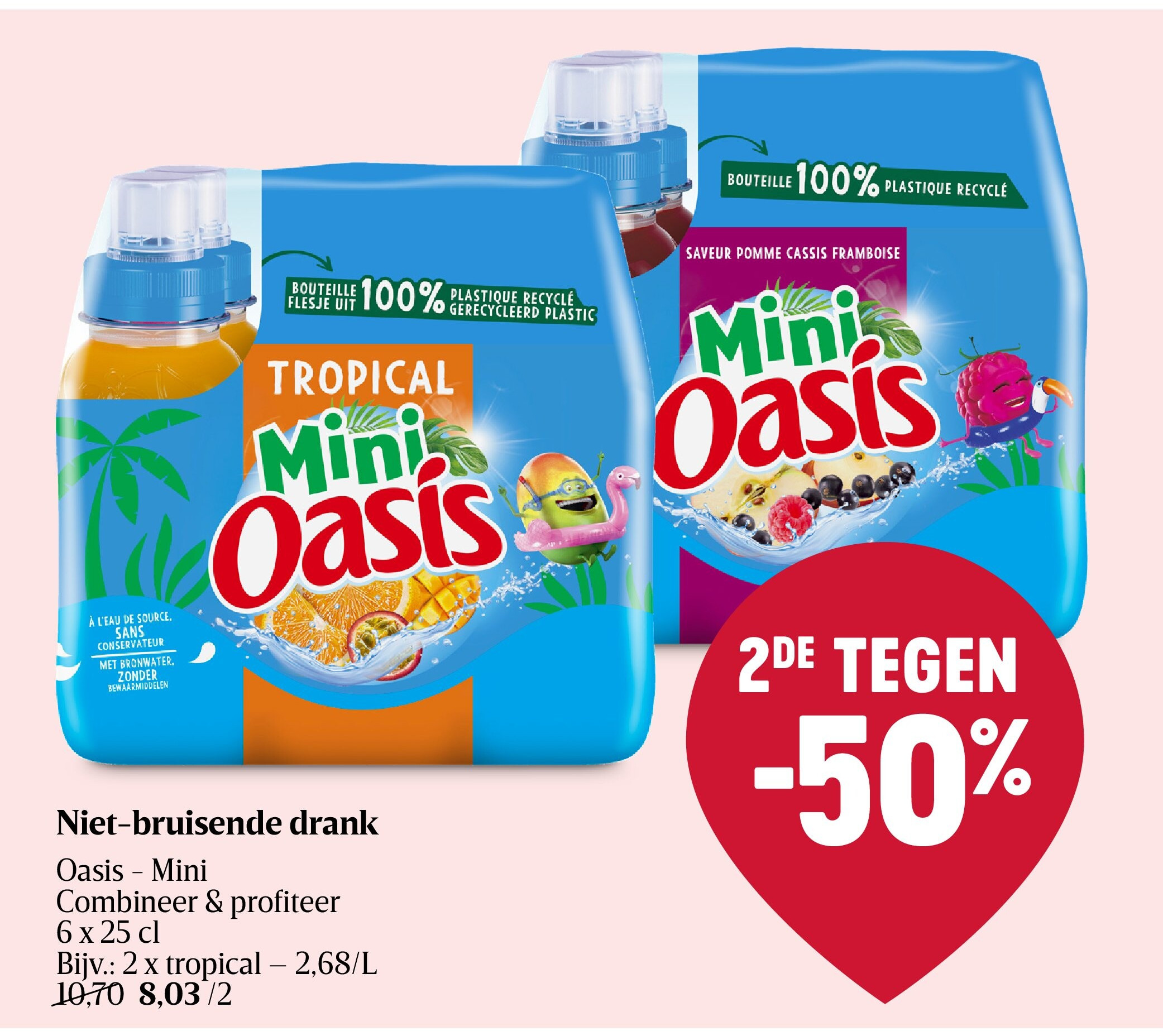 Niet-bruisende drank