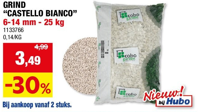 GRIND “CASTELLO BIANCO” 6-14 mm - 25 kg
