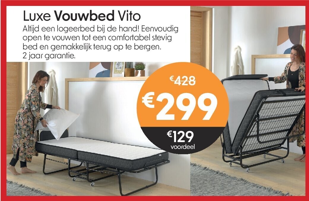 Luxe Vouwbed Vito