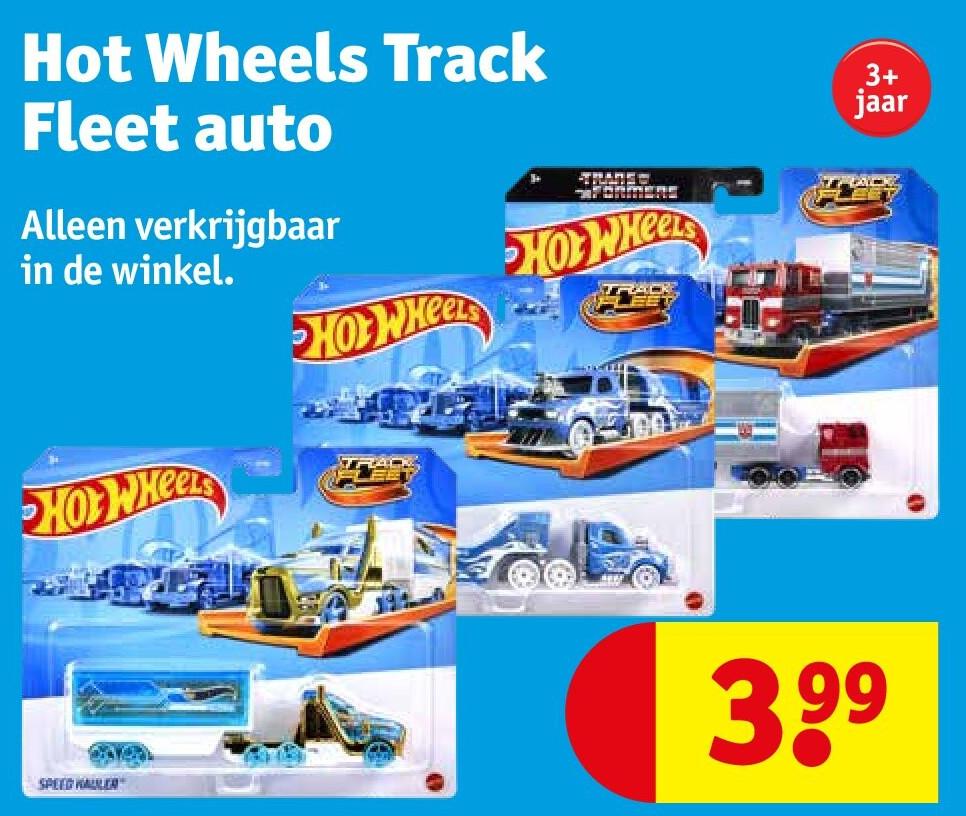 Hot Wheels Track Fleet auto