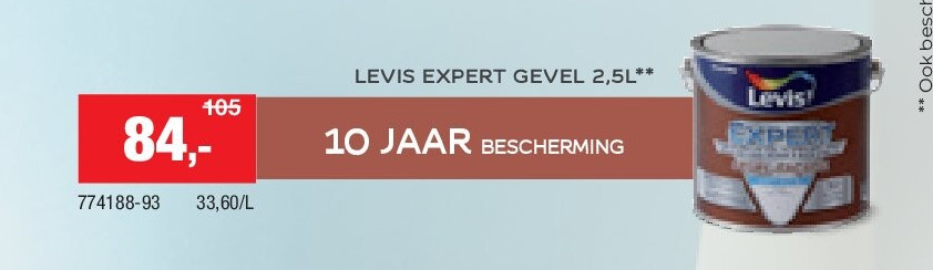 LEVIS EXPERT GEVEL 2,5L
