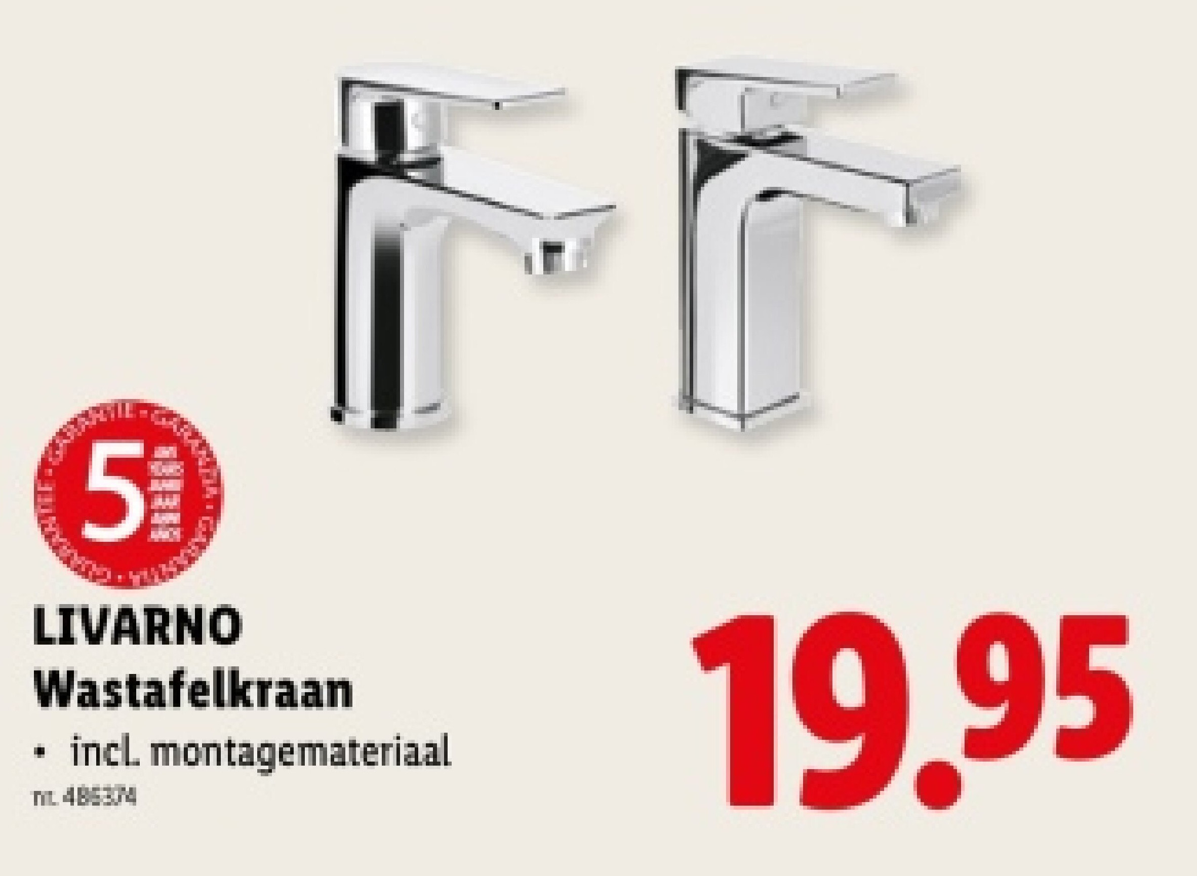 Wastafelkraan