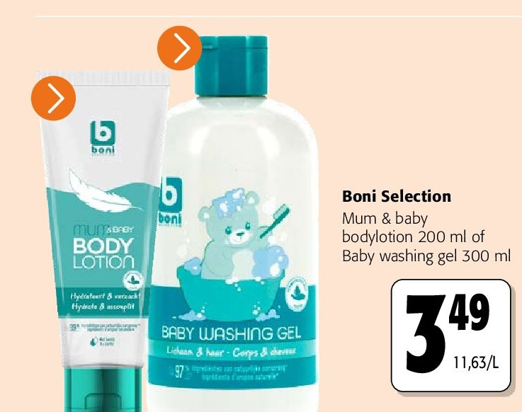 Boni Selection Mum & baby bodylotion 200 ml