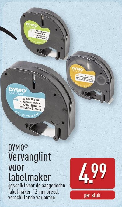 Vervanglint voor labelmaker