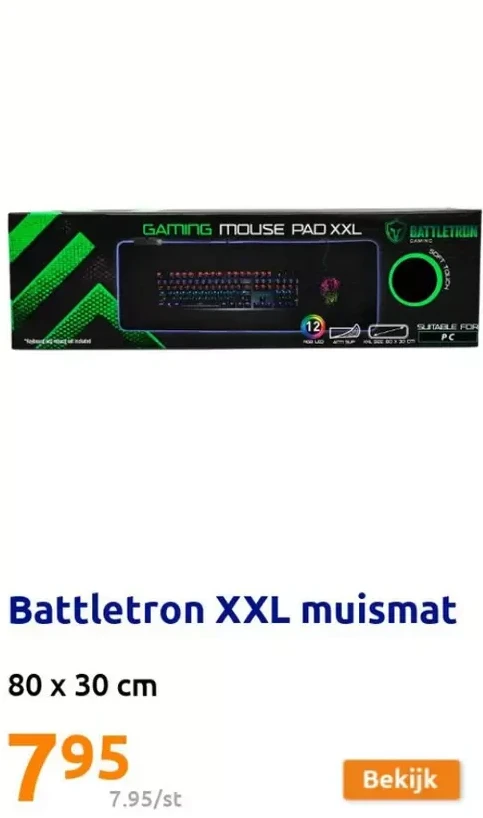 Battletron XXL muismat