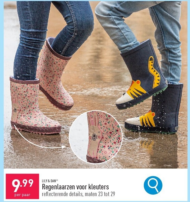 Regenlaarzen voor kleuters