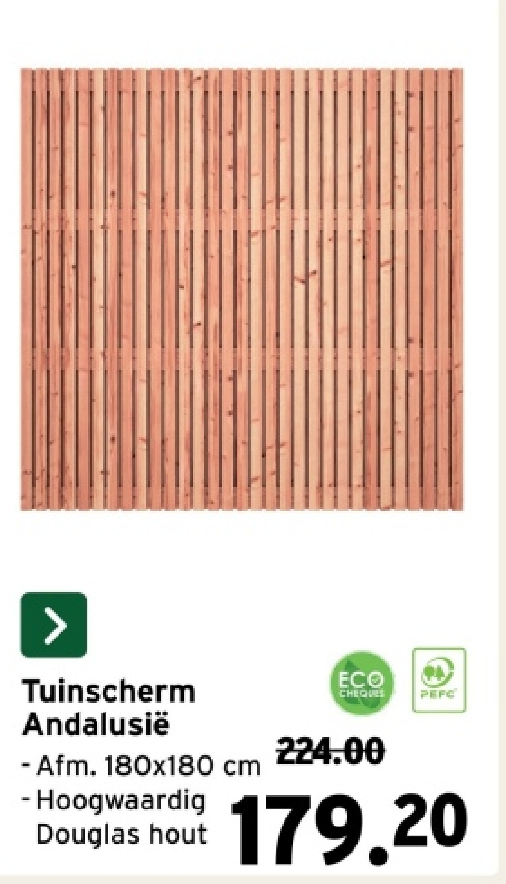 Tuinscherm Andalusië