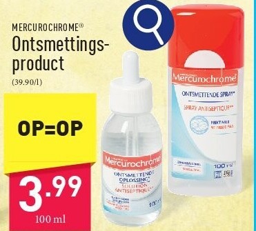 Ontsmettingsproduct
