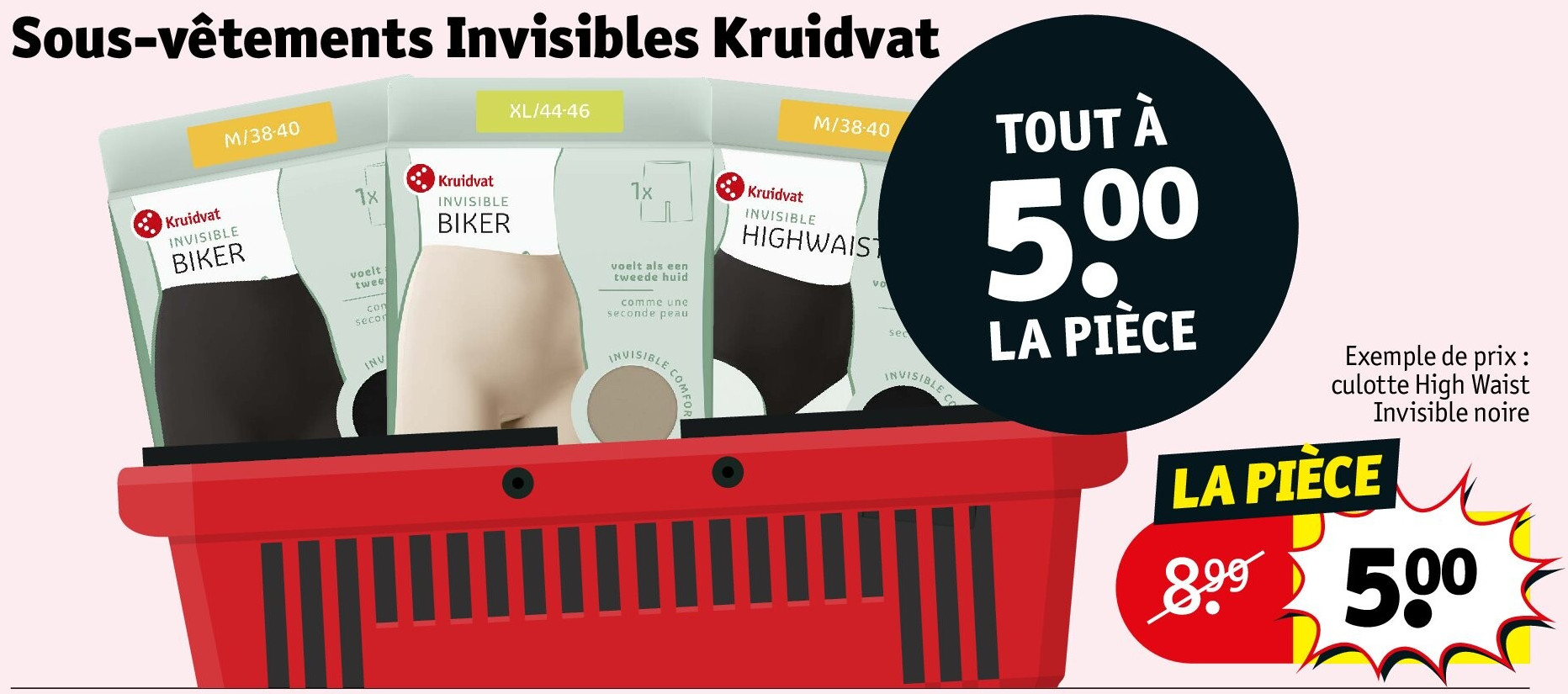 Sous-vêtements Invisibles Kruidvat