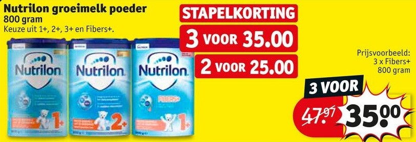 Nutrilon groeimelk poeder 800 gram