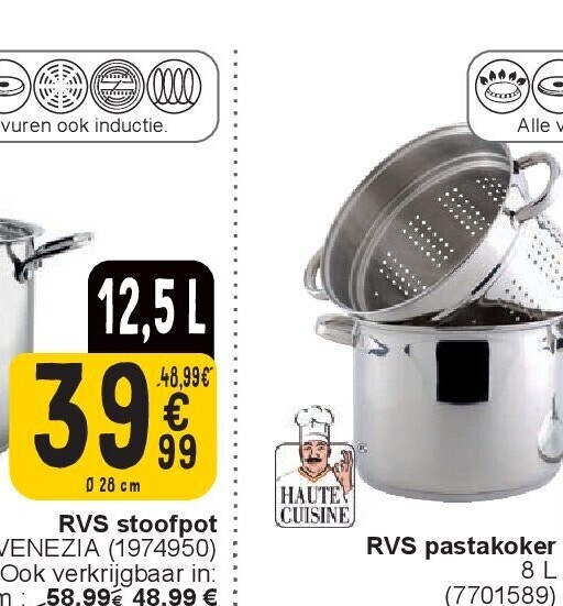 RVS pastakoker