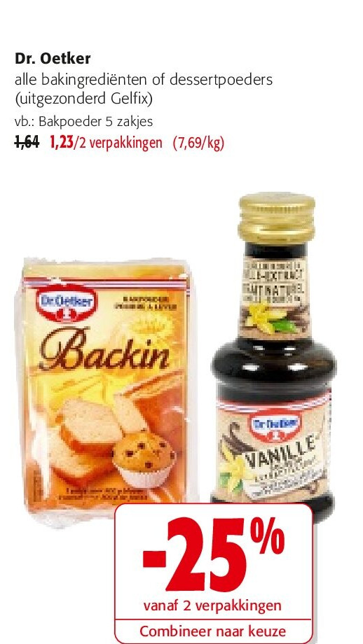 Dr. Oetker Bakpoeder 5 zakjes