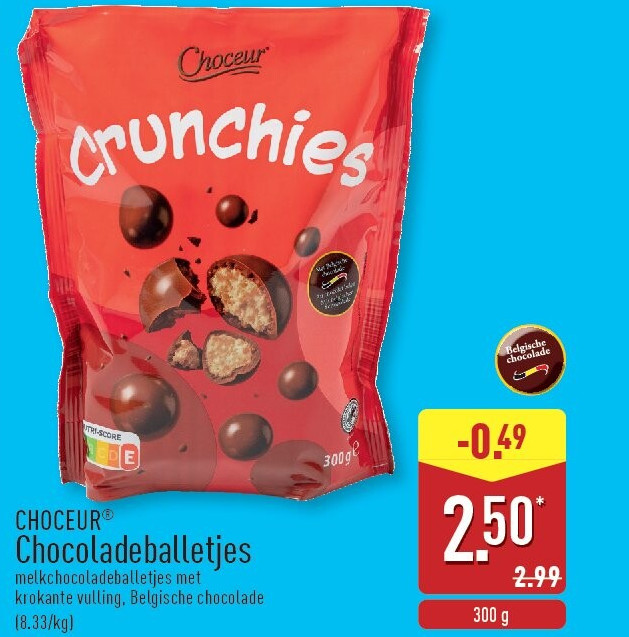 Boules de chocolat