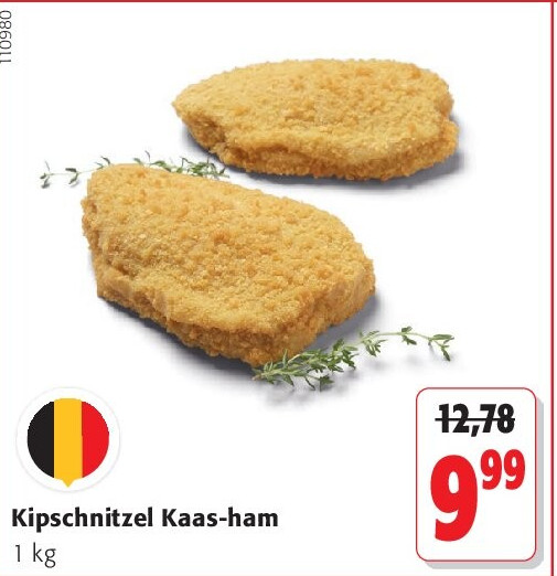 Kipschnitzel Kaas-ham