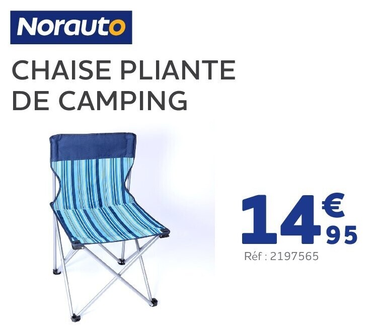 CHAISE PLIANTE DE CAMPING