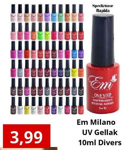 Em Milano UV Gellak 10ml Divers