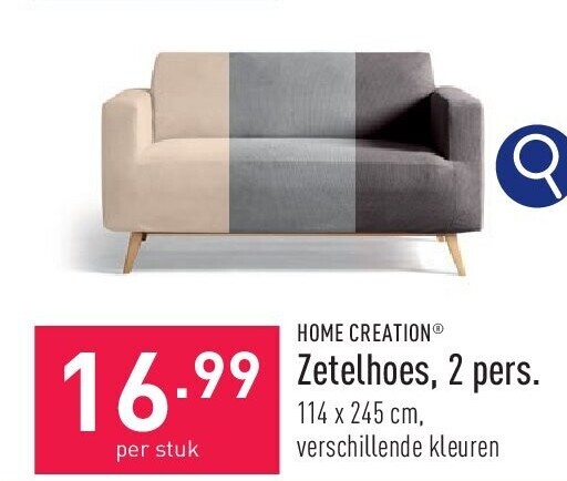 Zetelhoes, 2 pers.