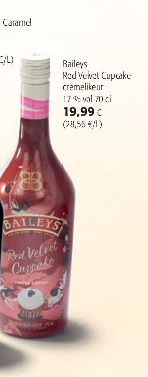 Baileys Red Velvet Cupcake cremelikeur