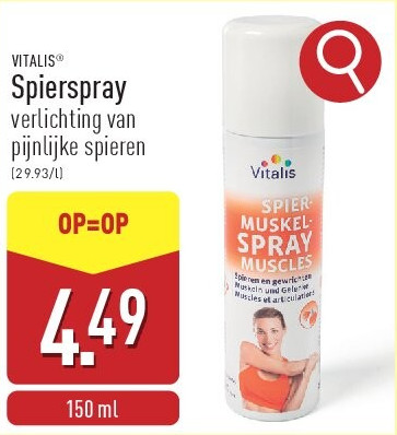 Spierspray