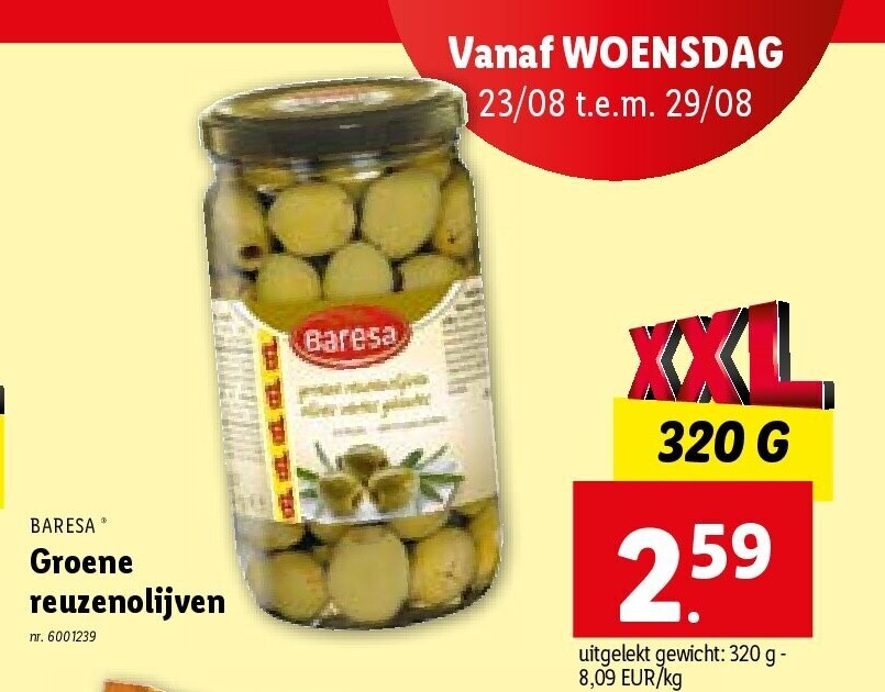 Groene reuzenolijven