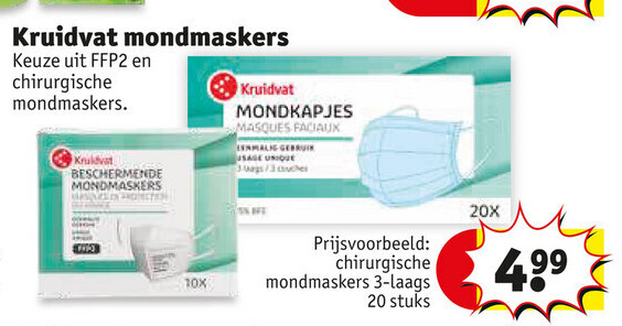 Kruidvat mondmaskers