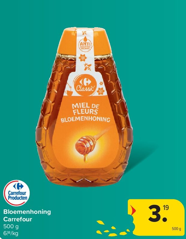 Bloemenhoning Carrefour