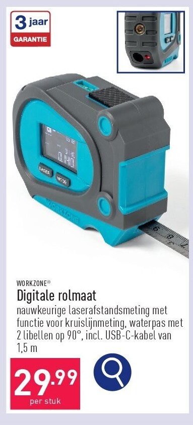 Digitale rolmaat