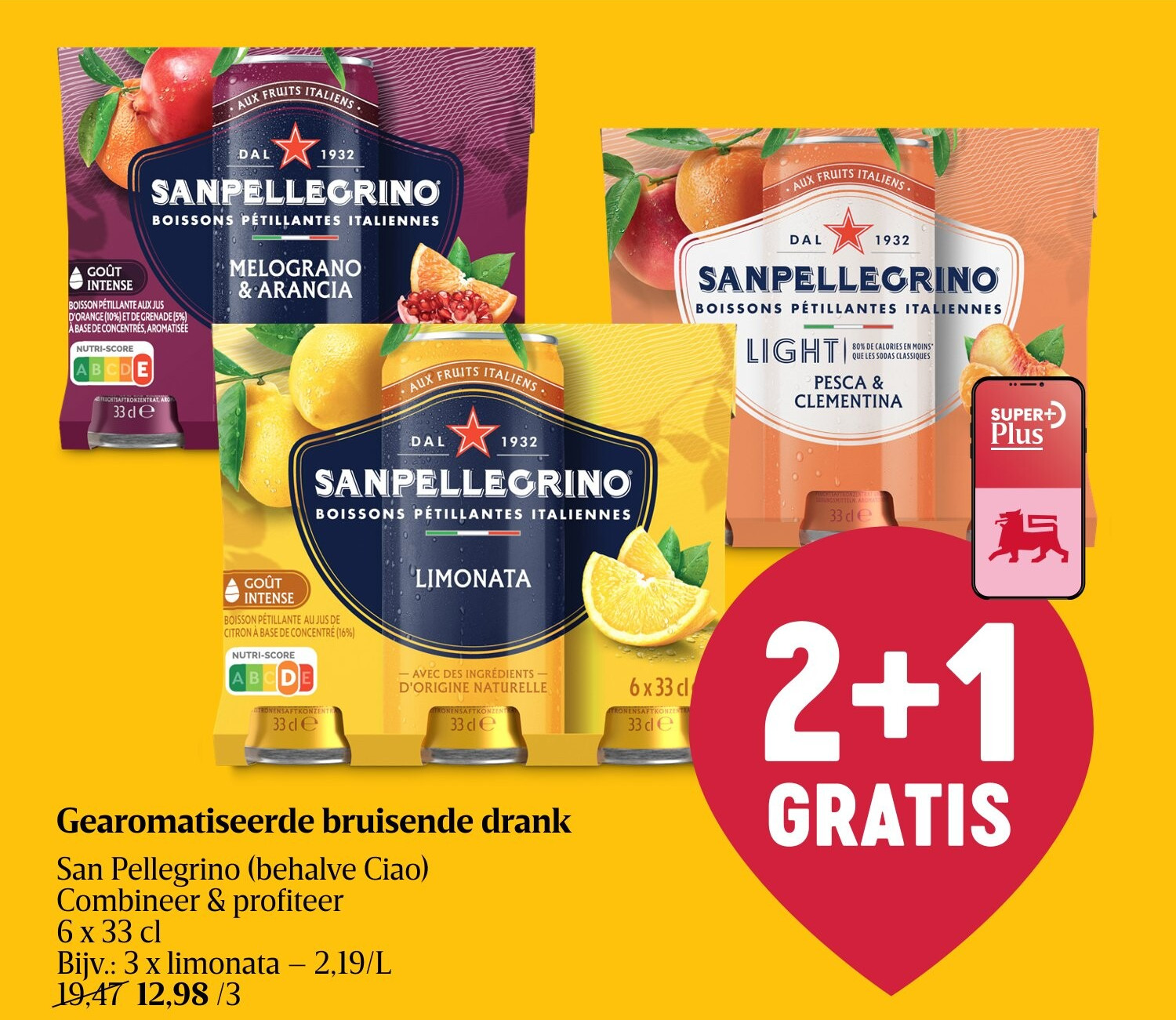 Gearomatiseerde bruisende drank