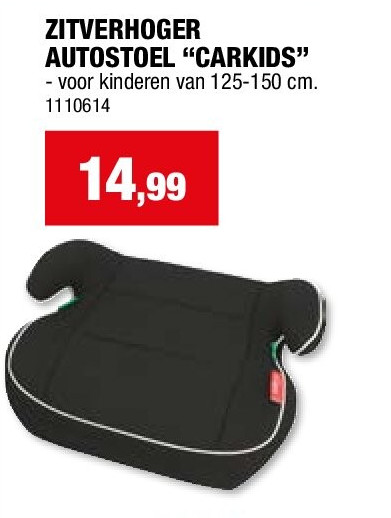 ZITVERHOGER AUTOSTOEL “CARKIDS”