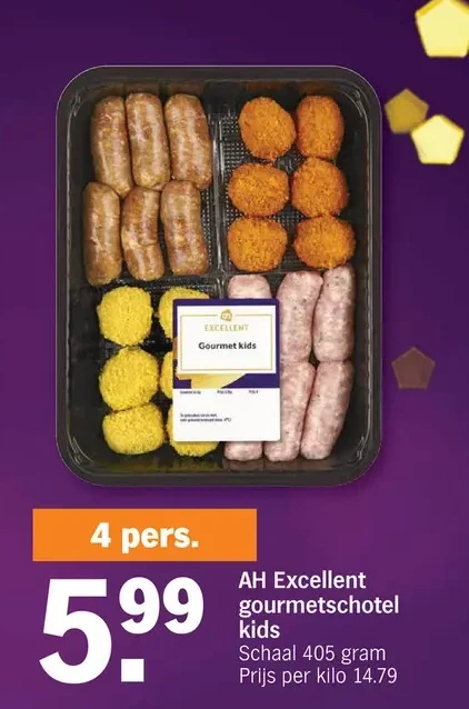 AH Excellent gourmetschotel kids