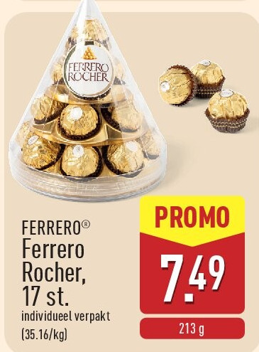 Ferrero Rocher, 17st.