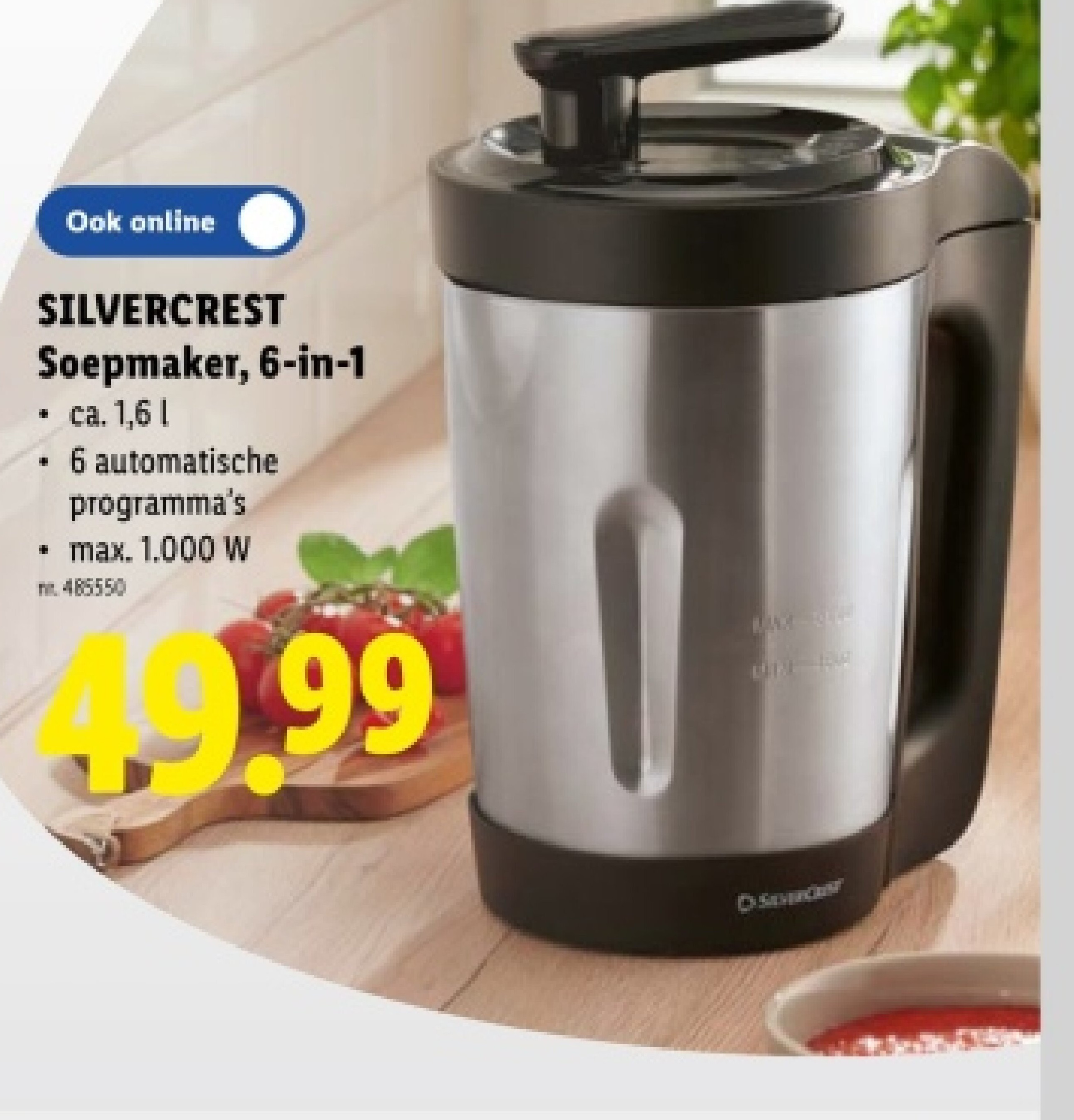 Soepmaker, 6-in-1