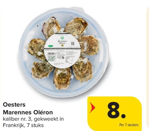 Oesters Marennes Oléron