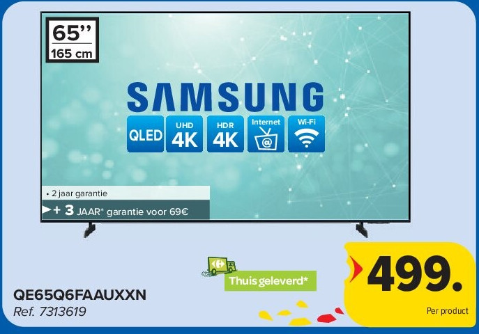 SAMSUNG QE65Q6FAAUXXN QLED TV